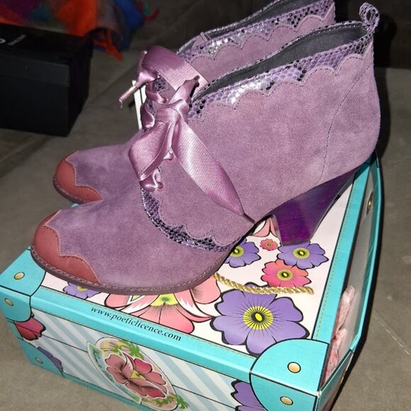 Poetic License Birdie Oxford Shoe Bootie NWT Sz 8.5 - Picture 8 of 13